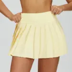 Summer Women Pleated Skirt Tennis Golf High Waisted Sport Fitness Shorts Quick Dry Athletic Running Short Gym Skort Pocket - Image 3